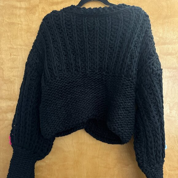 Anthropologie The Susannah 3D Flower Cardigan Sweater - Picture 6 of 7